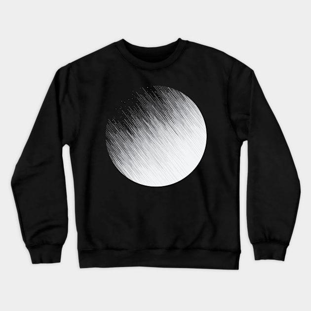 abstract rain Crewneck Sweatshirt by uglyvector